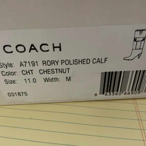 *Vintage* Coach Boots - Picture 4 of 6